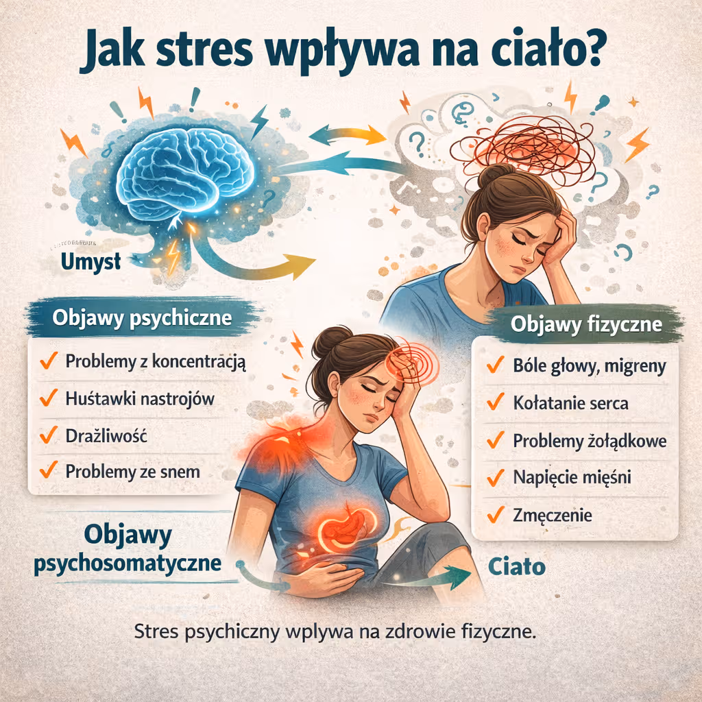 Psycholog Częstochowa, Psychoterapeuta, Psychoterapia 16 psychosomatyka